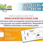 La imagen 1 de la Empresa AKI ES PUBLICIDAD, C.A. Volantes en Turmero D