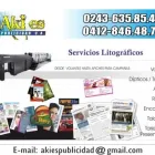 La imagen 5 de la Empresa AKI ES PUBLICIDAD, C.A. Volantes en Turmero D