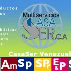 La imagen 3 de la Empresa CASASER VENEZUELA Tarjetas Presentación en Caracas M