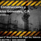 La imagen 4 de la Empresa GRUPO TAV CONSTRUCCIONES Y SERVICIOS GENERALES CA Trabajos de Electricidad en Valencia G