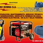 La imagen 1 de la Empresa INDUSTRIAS ELECTRO BOMBA S.A. Reparación de Motores en Maracay D