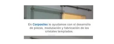 La imagen 3 de la Empresa CRISTALERIA CORPOSILEX Vidrio Templado en Caracas M