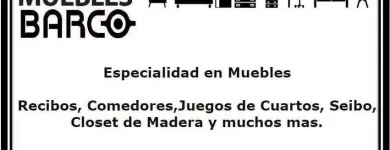 La imagen 3 de la Empresa FABRICA DE MUEBLES BARCO Servicio a Domicilio en Barquisimeto K