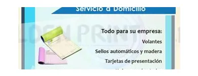 La imagen 8 de la Empresa GOLDEN PRINT Volantes en San Francisco V