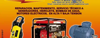 La imagen 1 de la Empresa INDUSTRIAS ELECTRO BOMBA S.A. Reparación de Motores en Maracay D
