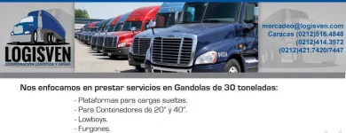 La imagen 8 de la Empresa LOGISVEN - COORDINACIÓN LOGÍSTICA Y GRÚAS Transporte de Carga en Caracas M