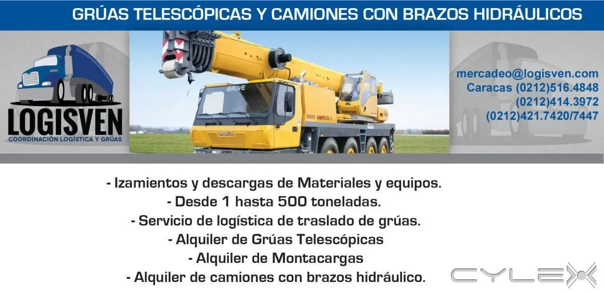 La imagen 5 de la Empresa LOGISVEN - COORDINACIÓN LOGÍSTICA Y GRÚAS