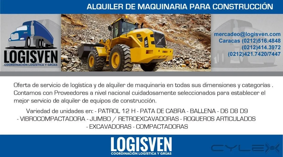 La imagen 2 de la Empresa LOGISVEN - COORDINACIÓN LOGÍSTICA Y GRÚAS