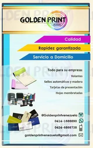La imagen 8 de la Empresa GOLDEN PRINT