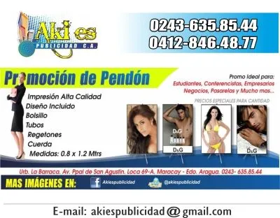 La imagen 9 de la Empresa AKI ES PUBLICIDAD, C.A.