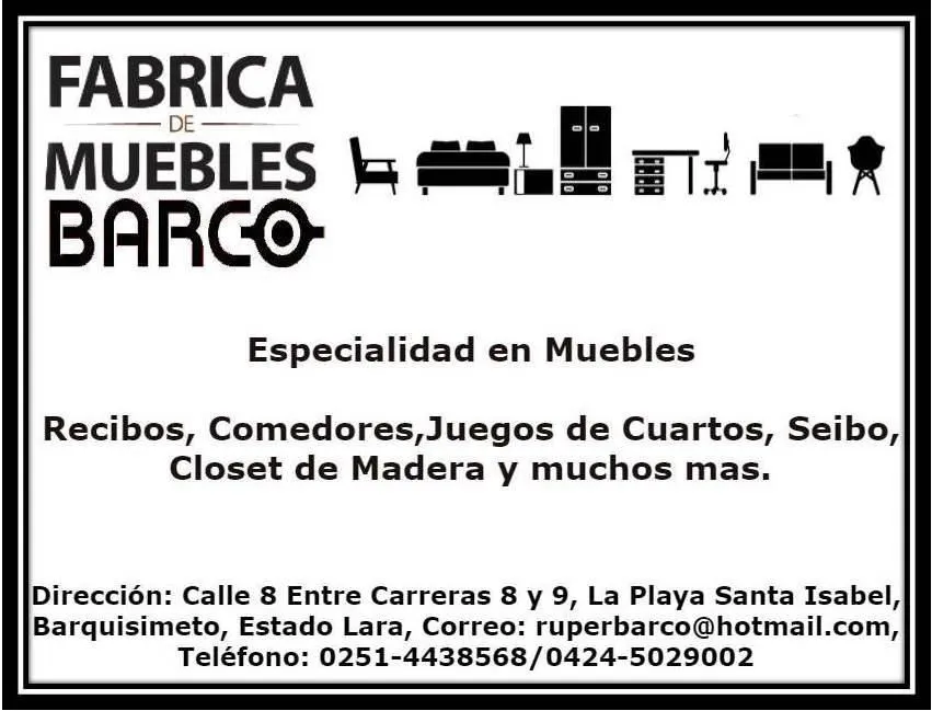 La imagen 3 de la Empresa FABRICA DE MUEBLES BARCO