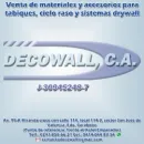 DECOWALL, C.A. yeso vinil en Valencia G